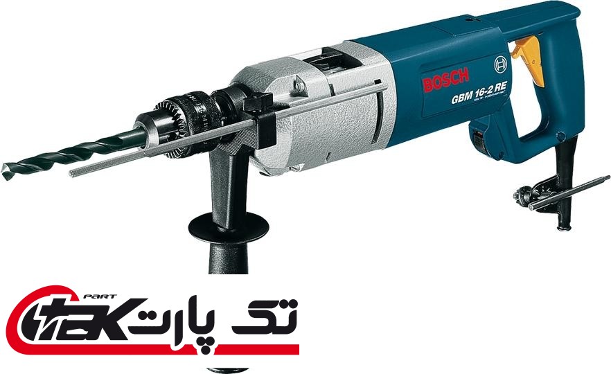 دریل برقی دو سرعته 1050 واتی حرفه ای بوش مدل GBM 16-2 RE BOSCH GBM 16-2 RE Professional Electric Drill