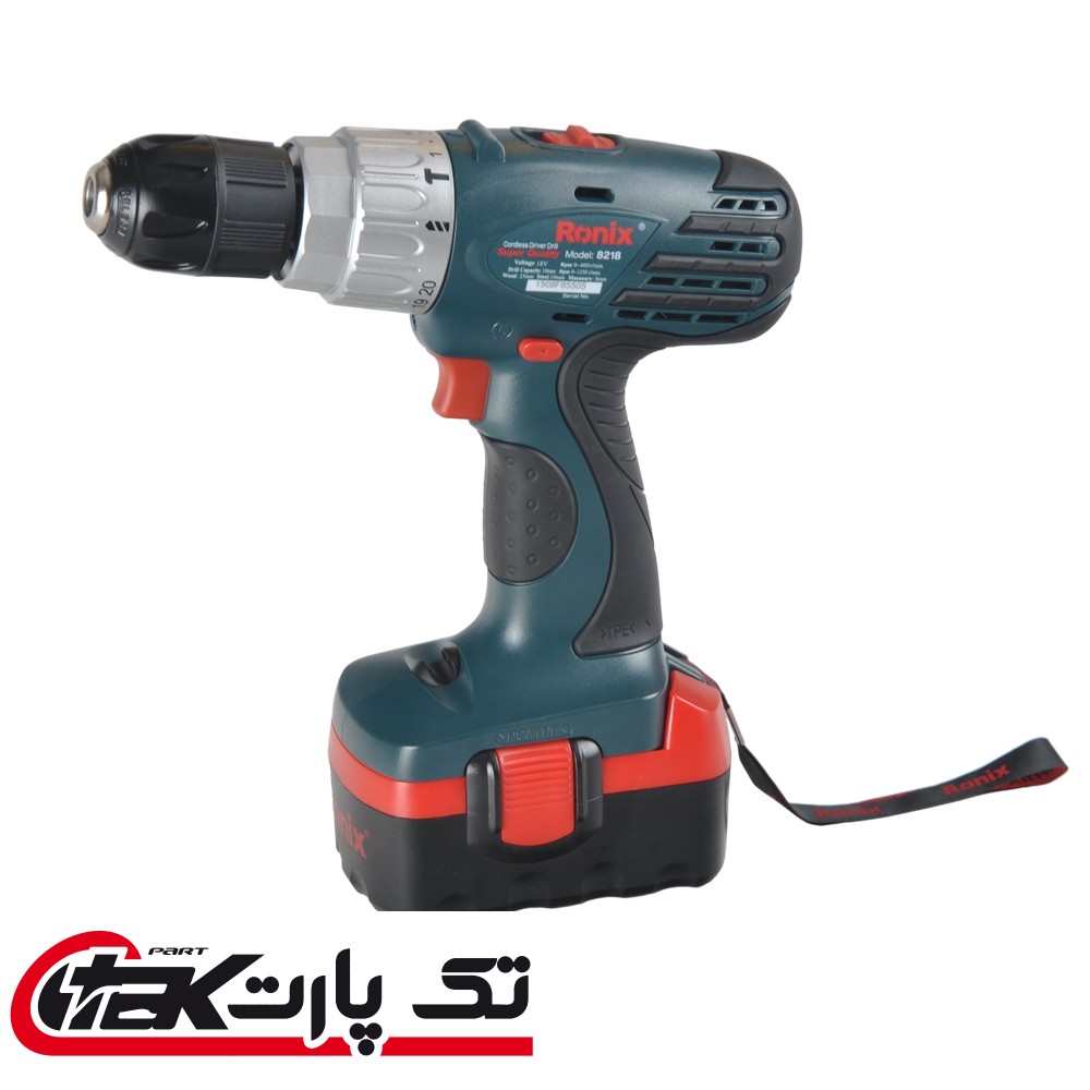 دریل پیچ گوشتی شارژی 12 ولت رونیکس مدل 8212 Ronix 8212 Cordless Drill/Driver