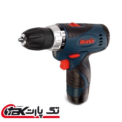 دریل پیچ گوشتی شارژی 12 ولت رونیکس مدل 8512 Ronix 8512 Cordless Drill/Driver