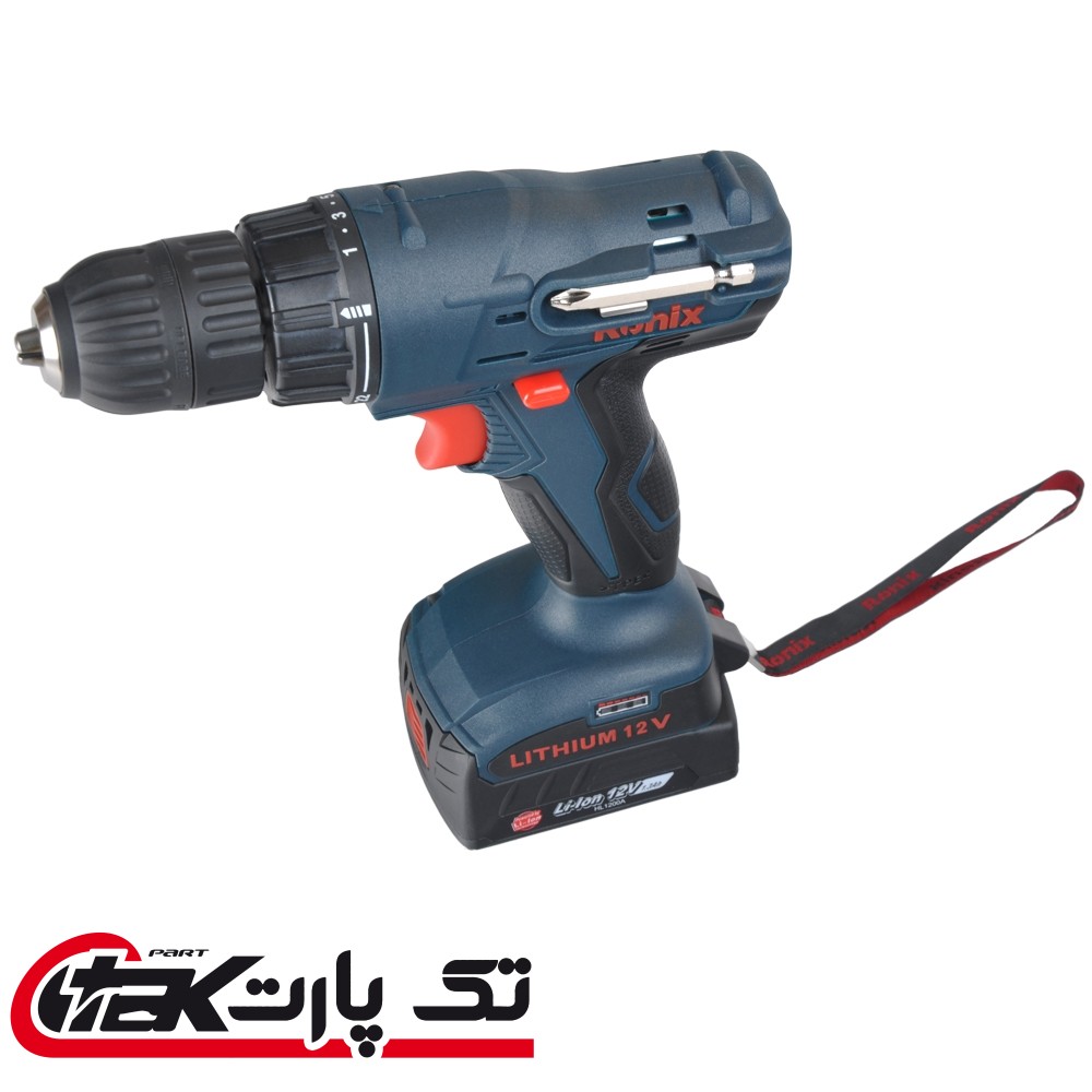 دریل پیچ گوشتی شارژی 12 ولت رونیکس مدل 8512S Ronix 8512S Cordless Drill/Driver