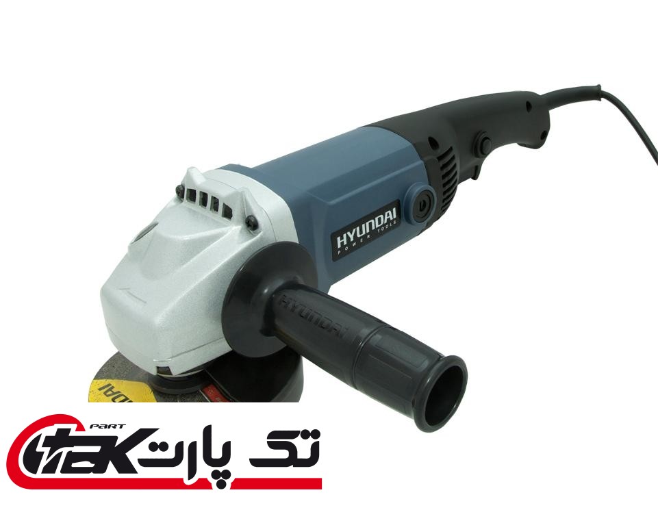 مینی فرز آهنگری برقی دسته بلند 1240 واتی هیوندای مدل HP1212-AG Hyundai HP1212-AG Long Neck Smithery Mini Angle Grinder