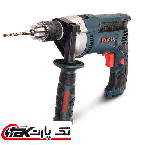 دریل چکشی 13 میلی متر برقی نیم تنه فلزی رونیکس مدل 2281 Ronix 2281 Impact Drill