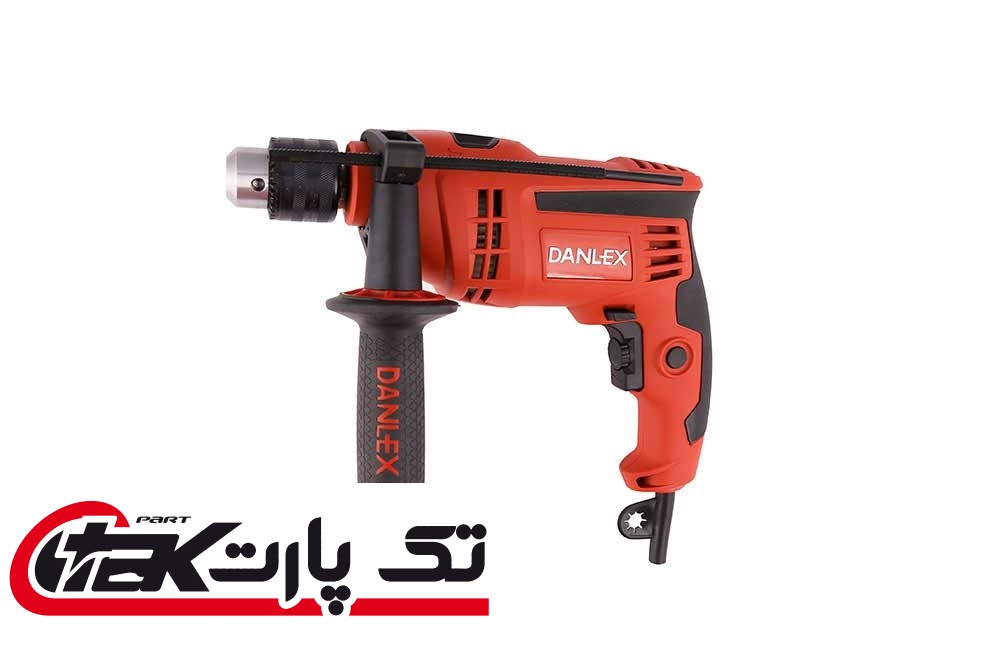 دریل برقی 13 میلیمتری کیف دار دنلکس مدل DANLEX DX-1172 Danlex DX-1172 Electric Drill