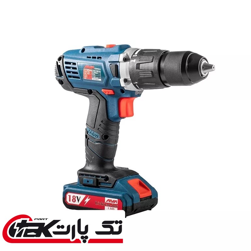 دریل شارژی 14.4 ولت چکشی آروا 5813 Arva Charging Drill 14.4 wolt 5813