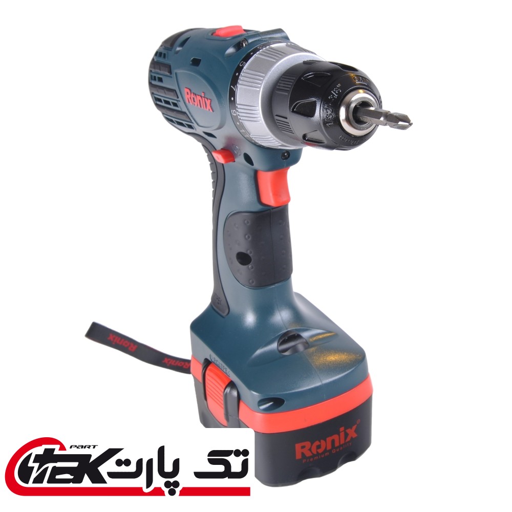 دریل پیچ گوشتی شارژی 14.4 ولت رونیکس مدل 8214 Ronix 8214 Cordless Drill/Driver