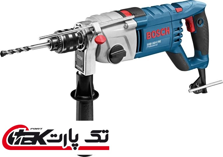 دریل چکشی برقی 1500 واتی آچاری بوش مدل GSB 162-2 RE Professional BOSCH GSB 162-2 RE Professional Electric Drill