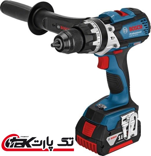 دریل پیچ گوشتی شارژی چکشی 18 ولت لیتیوم بوش مدل GSB 18 VE-EC Professional Bosch GSB 18 VE-EC Professional Impact Drill/Driver