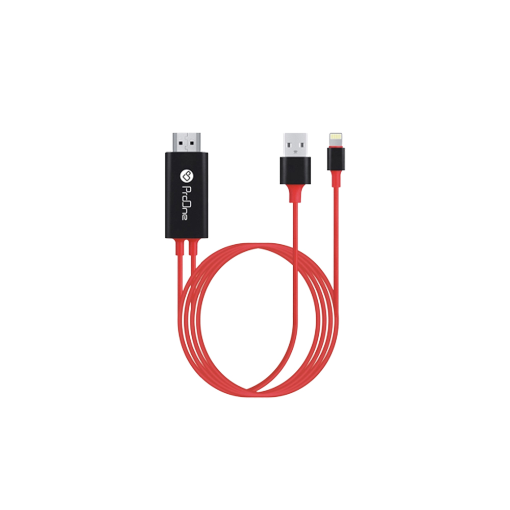 کابل تبدیل Lightning به HDMI پرووان مدل Proone PCH75