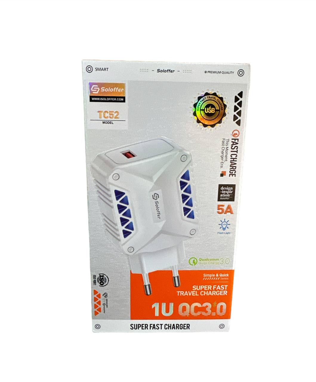 شارژر میکرو سولوفر مدل Soloffer Micro TC52 Q2