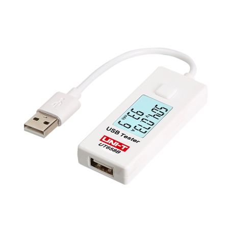 تستر USB TESTER و مانیتورینگ شارژ مارک UNI-T مدل UT658B