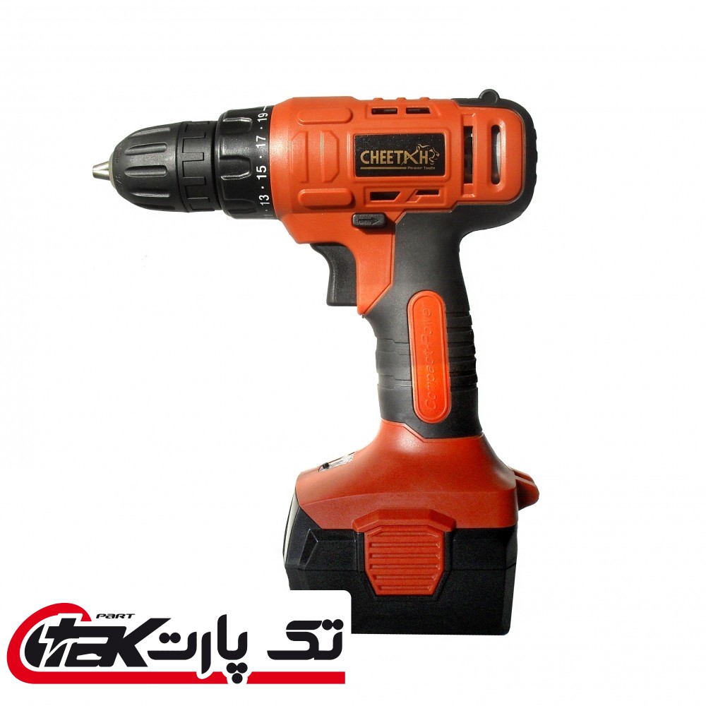 دریل پیچ گوشتی شارژی 220 ولت چیتا مدل CCD-1211 Cheetah CCD-1211 Cordless Drill/Driver