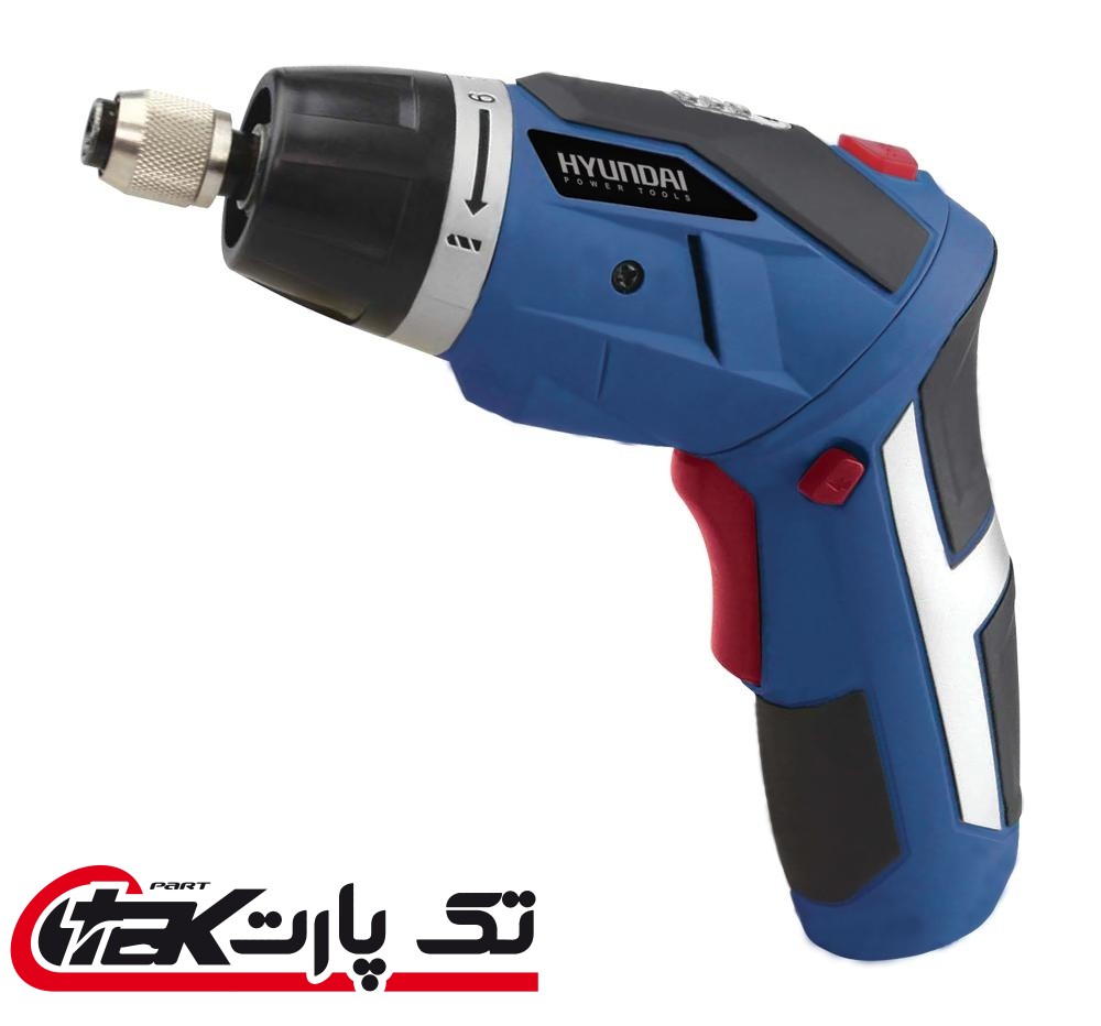 پیچ گوشتی شارژی تاشو 3.6 ولت هیوندای مدل 362SD Hyundai 362SD Cordless Screwdriver