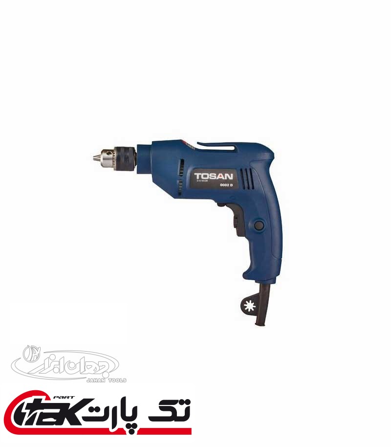 دریل 400 10 وات توسن مدل 0002 Drill 400 10 W Toussaint model 0002