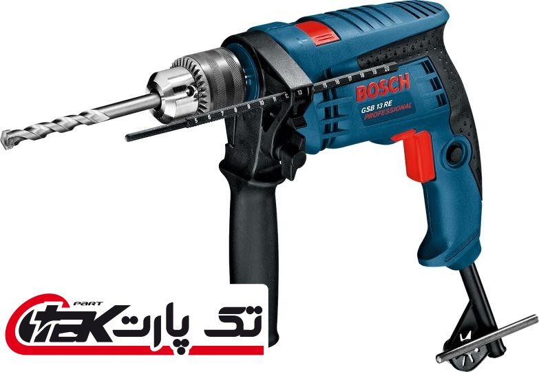 دریل چکشی برقی 600 وات بوش مدل GSB 13 RE Professional BOSCH GBM 13 RE Professional Electric Drill