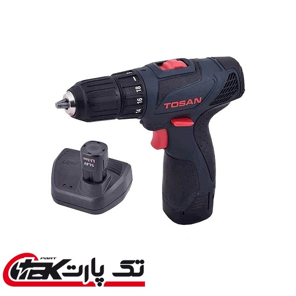 دریل شارژی توسن مدل 9014 TOSAN DRILL 9014