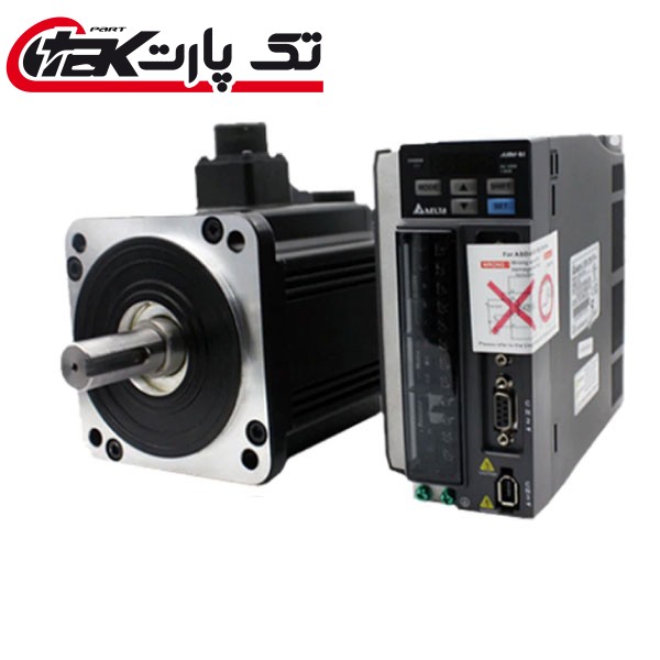 سروو موتور دلتا مدل B2-750w-1000RPM گشتاور 5.73 نیوتن متر (بدون ترمز)