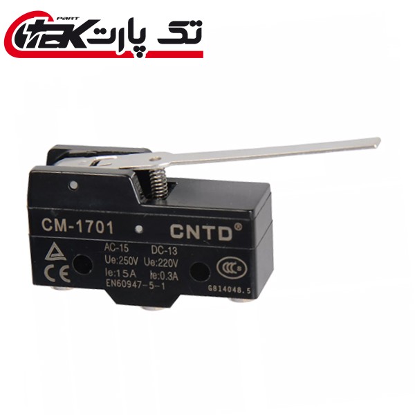 میکروسوئیچ اهرمی CNTD مدل CM-1701