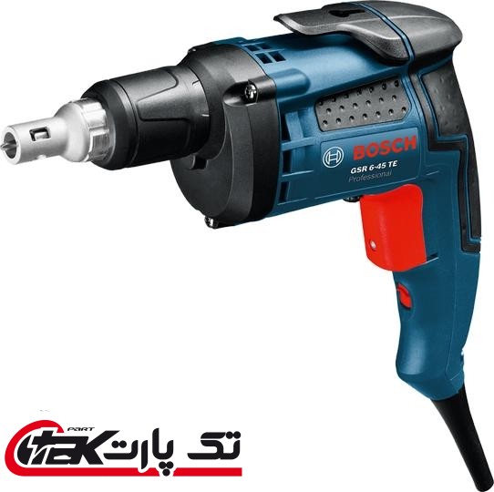 دریل پیچ‌گوشتی برقی بوش مدل GSR 6-45 TE Professional BOSCH GSR 6-45 TE Professiona Dry Wall Electric Drill/Driver