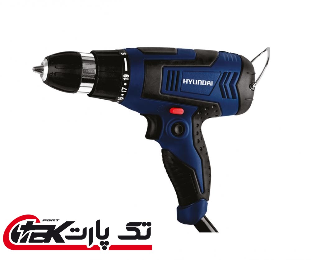 دریل پیچ گوشتی برقی یک سرعته هیوندای مدل HP231-DD Hyundai HP231-DD Drill/Driver