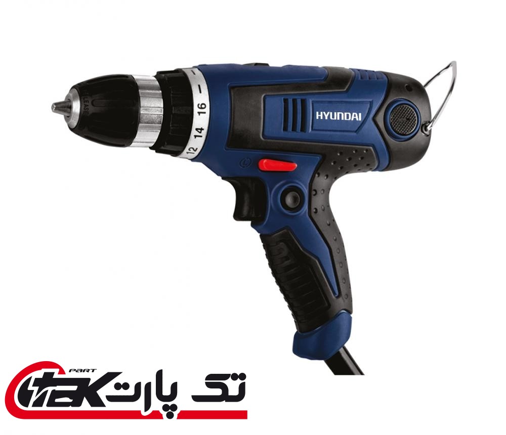 دریل پیچ گوشتی برقی دو سرعته هیوندای مدل HP232-DD Hyundai HP232-DD Two Speed Drill Driver