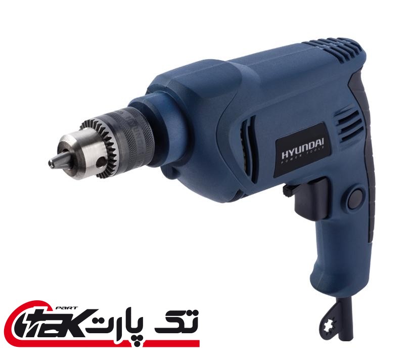 دریل برقی یک سرعته هیوندای مدل HP400-ED Hyundai HP400-ED One Speed Drill