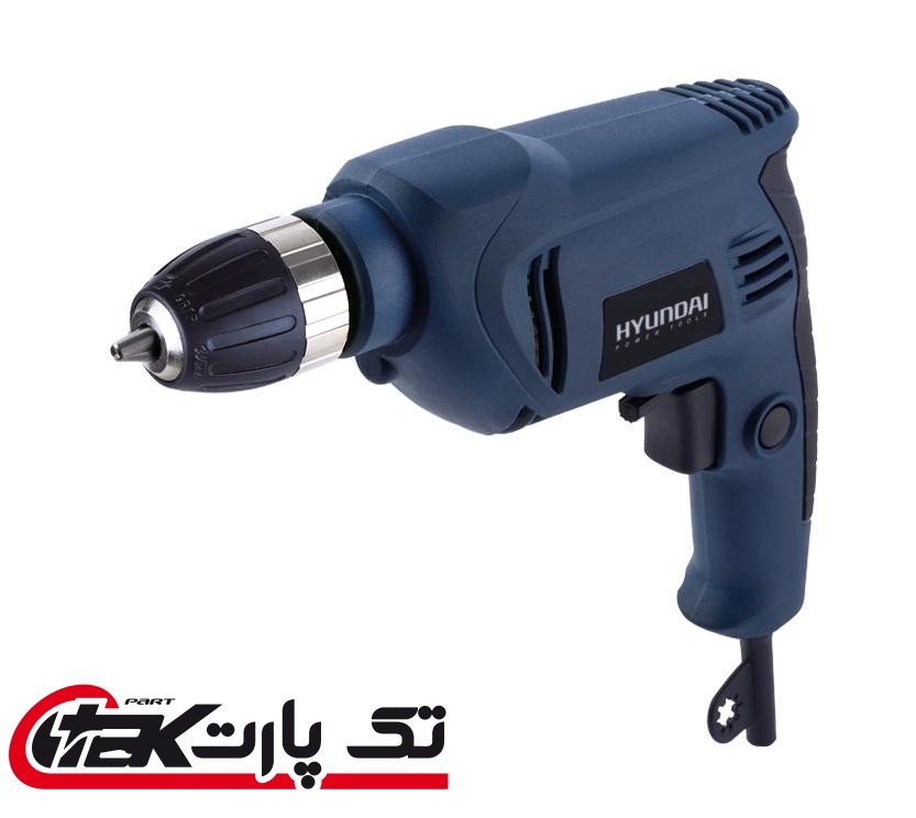 دریل برقی یک سرعته هیوندای مدل HP400A-ED Hyundai HP400A-ED One Speed Drill