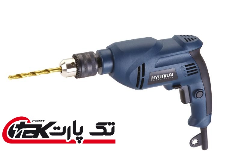 دریل برقی یک سرعته هیوندای مدل HP603-ED Hyundai HP603-ED One Speed Drill