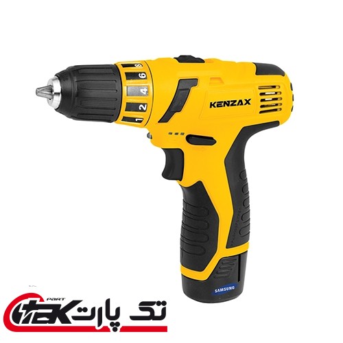 دریل پیچ گوشتی شارژی کنزاکس KENZAX KCD-112 Kenzax KCD-112 Cordless Driver Drill