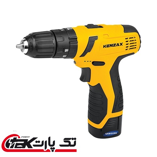 دریل پیچ گوشتی چکشی شارژی کنزاکس KENZAX KCDI-114 Kenzax KCDI-114 Cordless Driver Drill